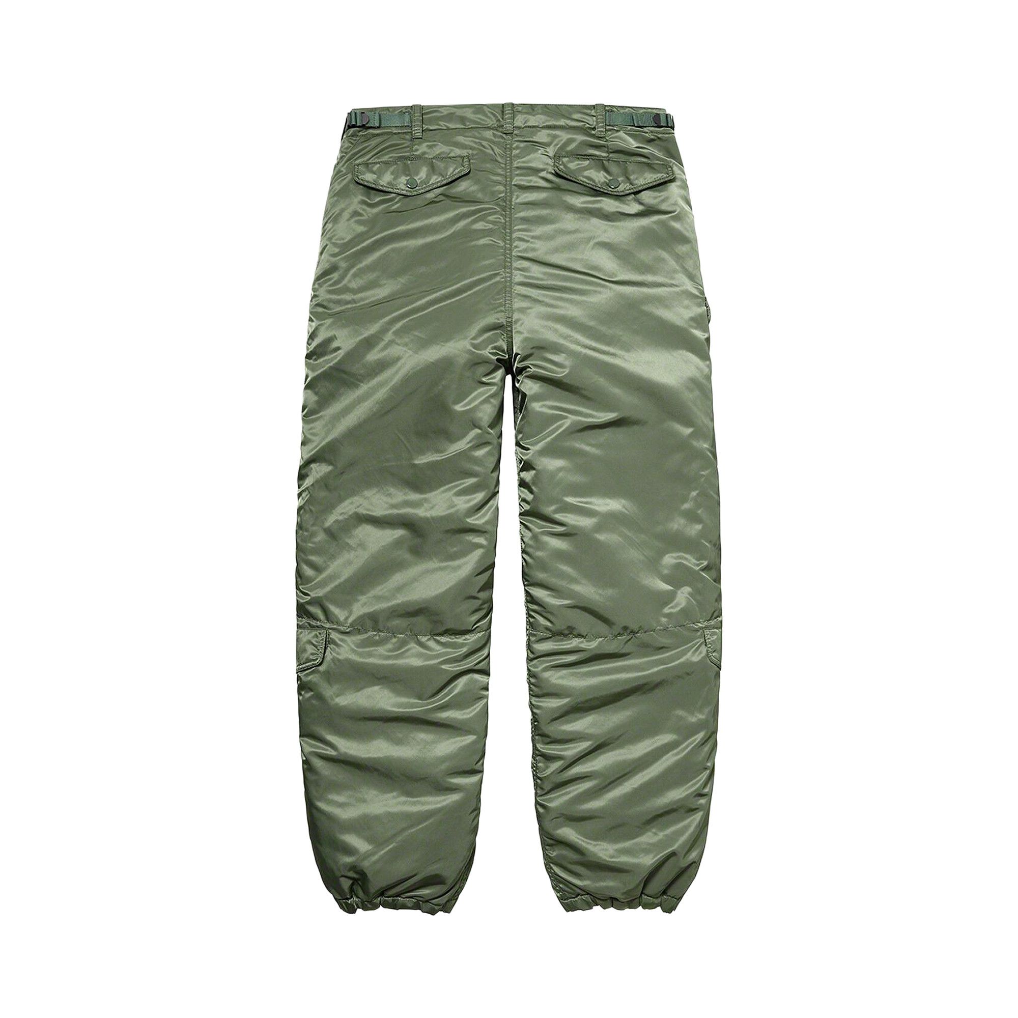 Buy Supreme Nylon Flight Pant 'Olive' - FW22P62 OLIVE | GOAT