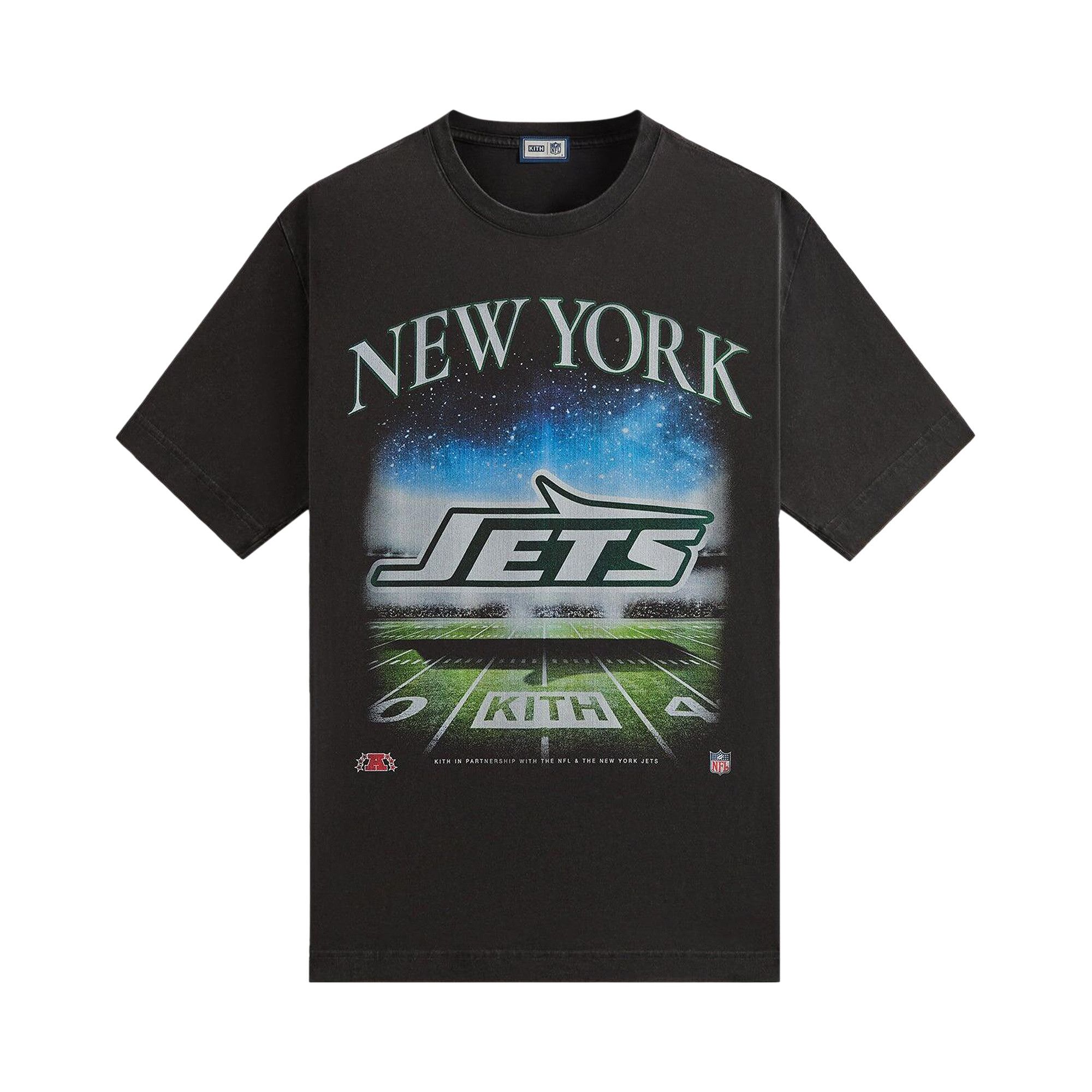 Buy Kith & '47 for the NFL: Jets Vintage Tee 'Black' - KHM032860