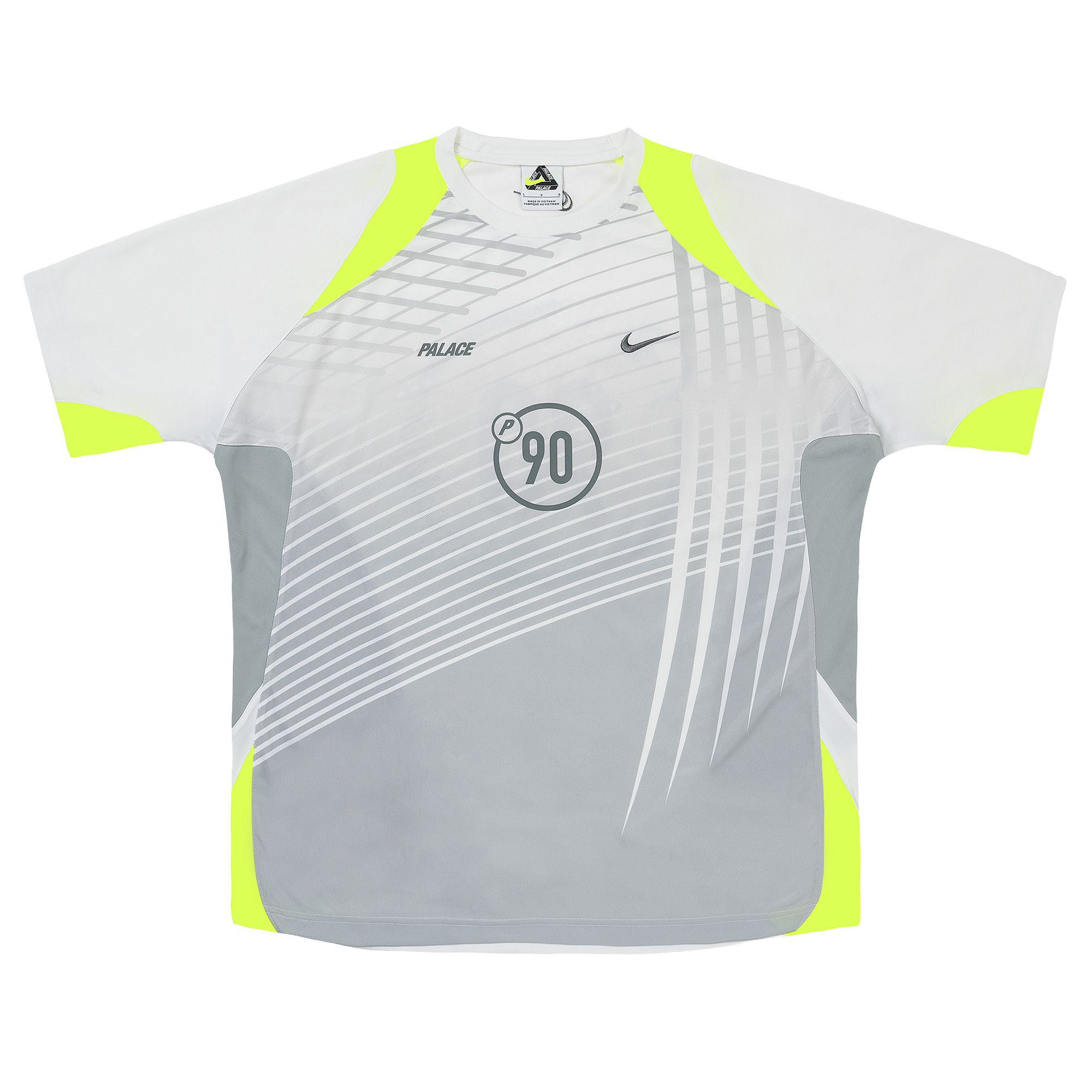 Buy Palace x Nike Total P90 Jersey 'White' - P29NES001 | GOAT