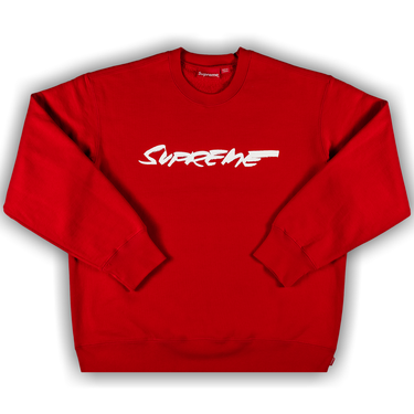 Buy Supreme Futura Logo Crewneck 'Red' - FW20SW90 RED | GOAT