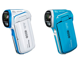 パナソニック、さらにタフな「HX-WA30」などグリップスタイルビデオ3