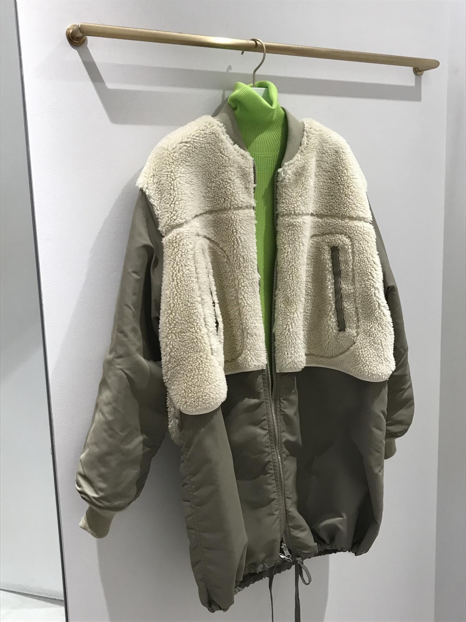 MA-1ボアリバーシブルコート / ぐち / ADAM ET ROPÉ FEMME ｜J'aDoRe