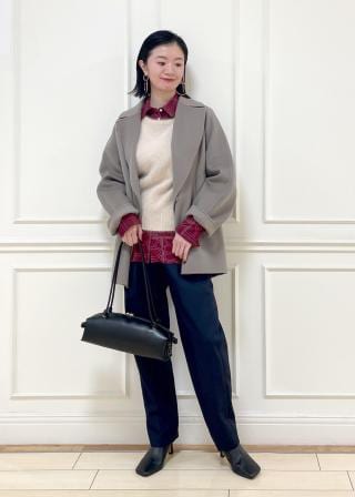 ROPÉ(ロペ) / センタープレスギャバタックパンツ (パンツ / パンツ