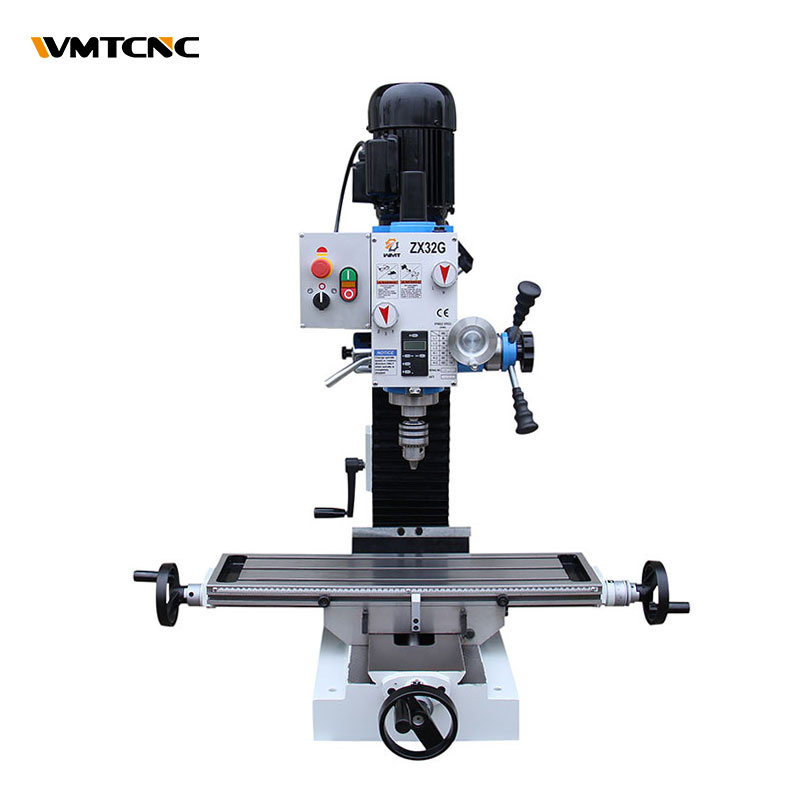 ZX32G manual milling and drilling machine with MT3 spindle taper