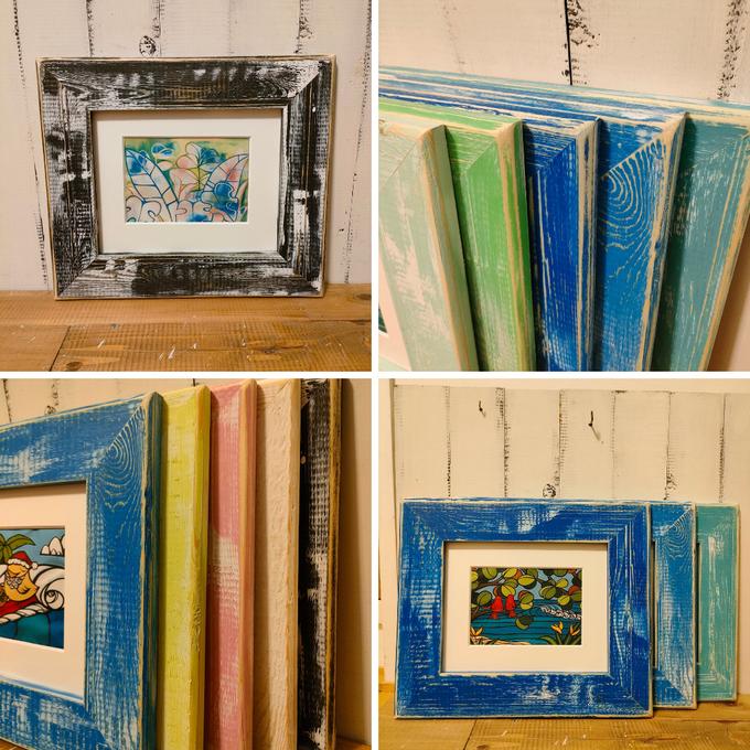 額縁】 Lサイズ 海外16×20 インチサイズ対応 ヘザーブラウン アート