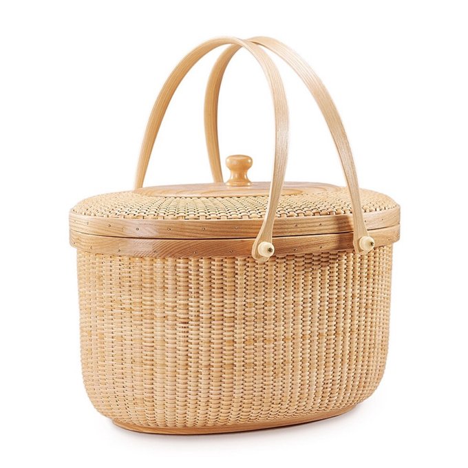 ナンタケットバスケット 高級かごバッグ/オールシーズン使える