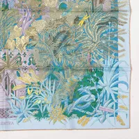 エルメス カレ90 JARDIN a SINTRA シントラの庭 スカーフ シルク