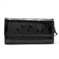 ディオール レディディオール カナージュ パテントレザー チェーン