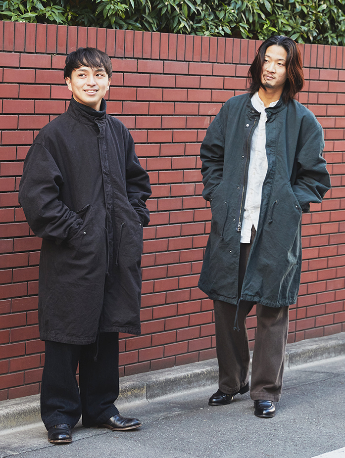 岸(KISHI)、黒瀬(KUROSE) | コーディネート｜nest Robe / CONFECT