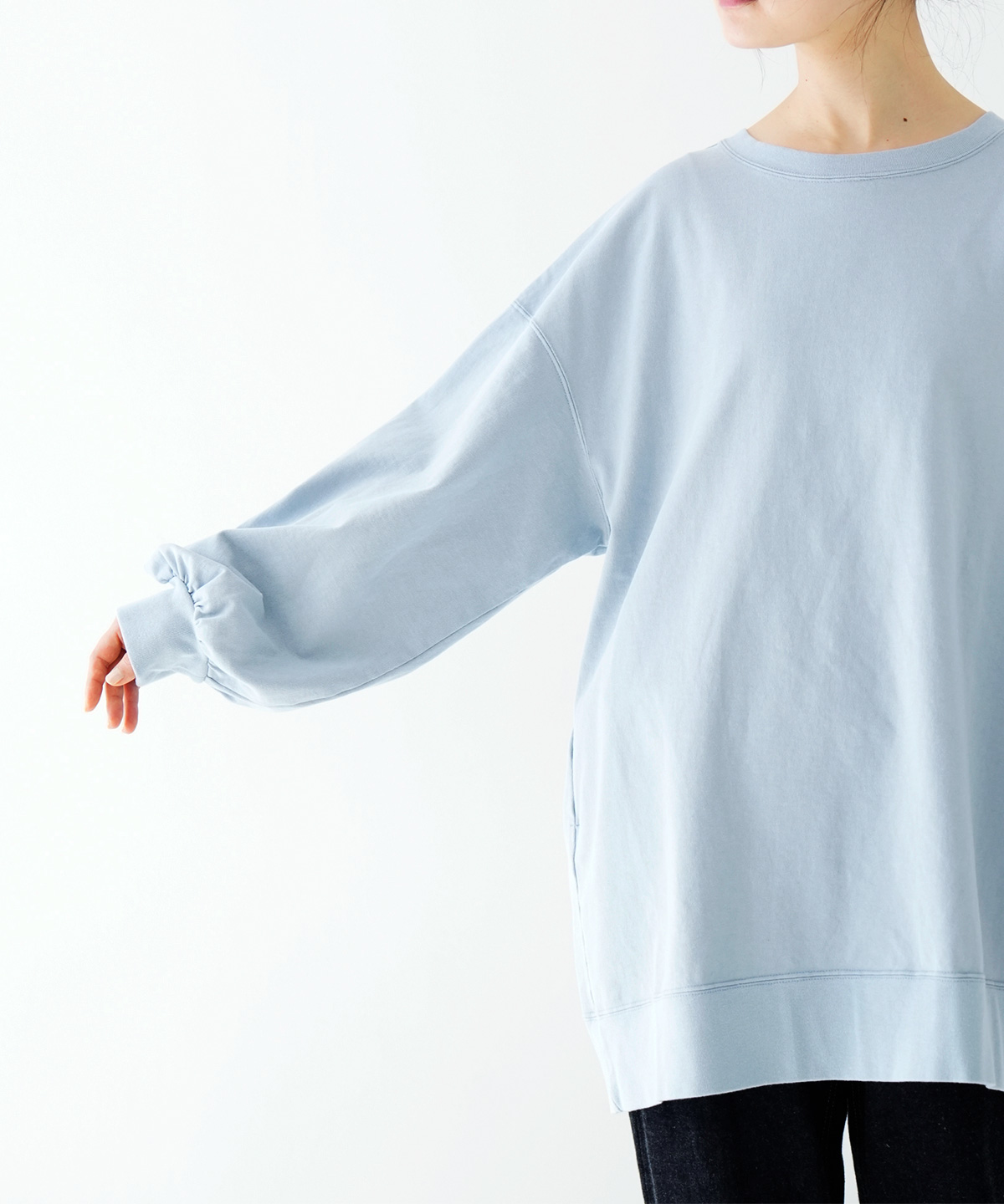 デラべ天竺ルーズプルオーバー｜nest Robe / CONFECT ONLINE SHOP