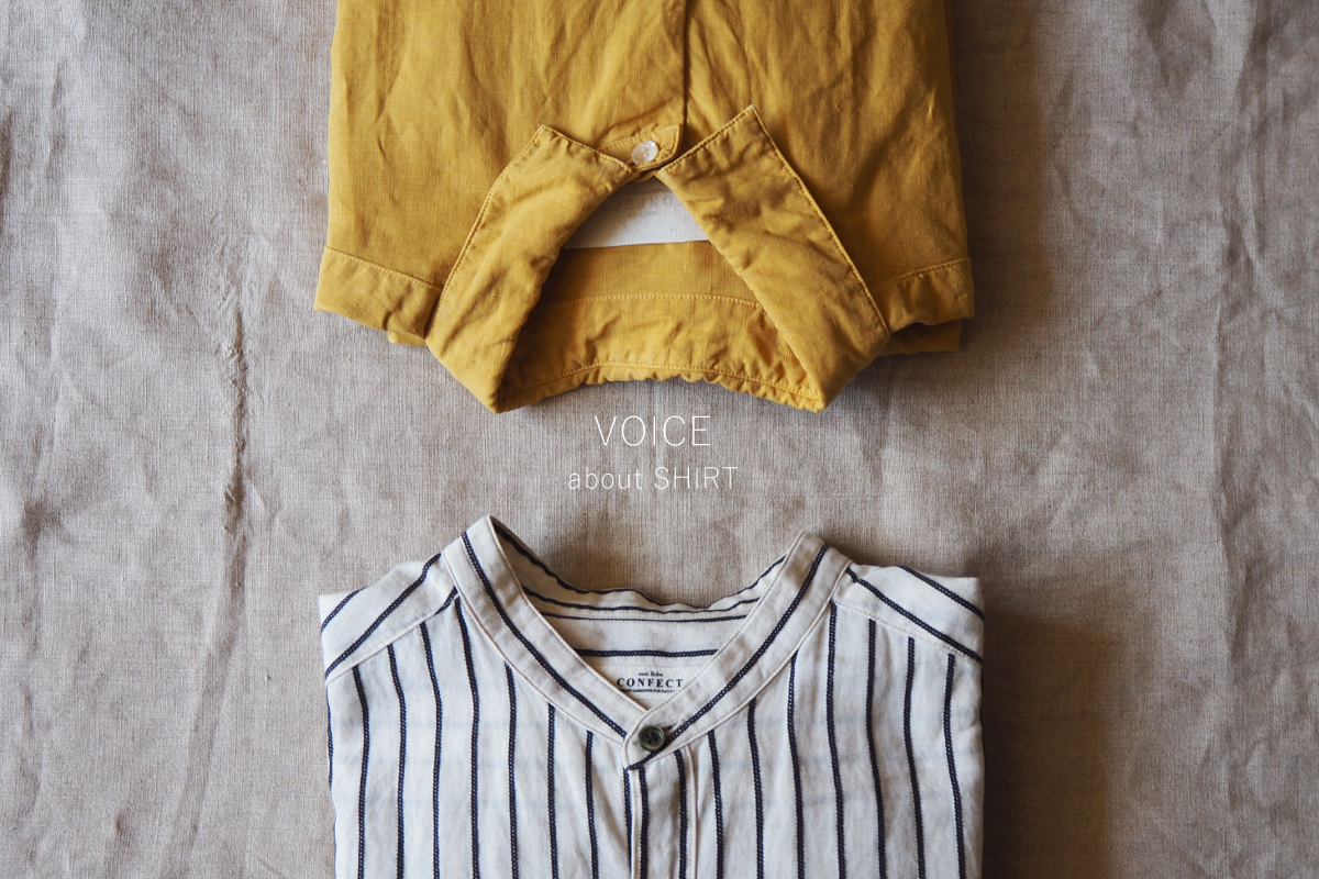 VOICE - about SHIRT -｜nest Robe / CONFECT ONLINE SHOP