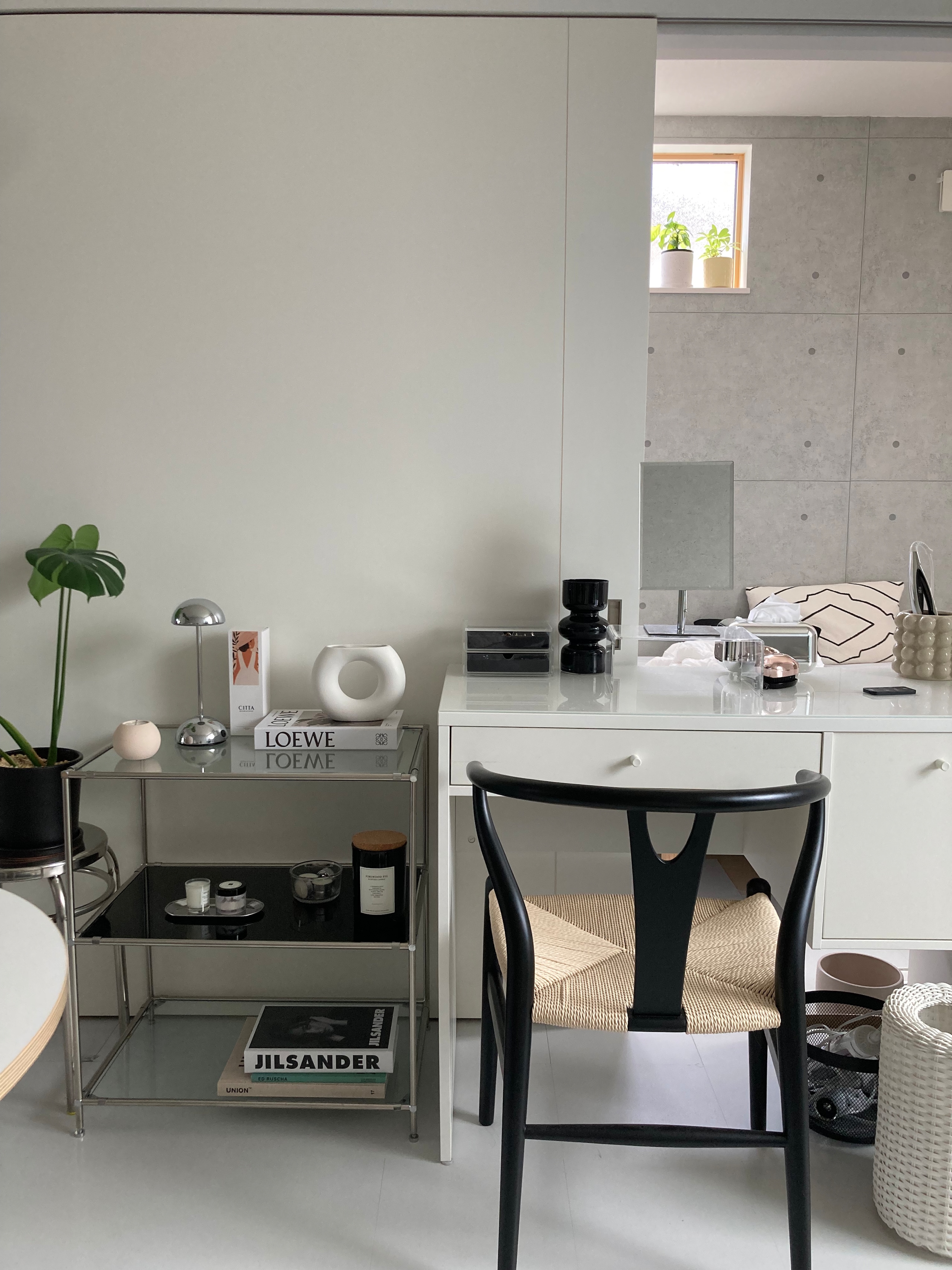 ミル】IKEA SYVDE スィブデ SYVDE dressing table, white, 391/2x19