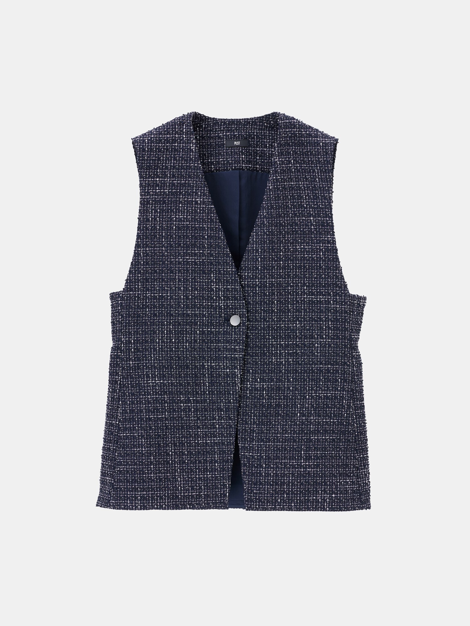 PLST(プラステ)公式 | ツイードペプラムジレ