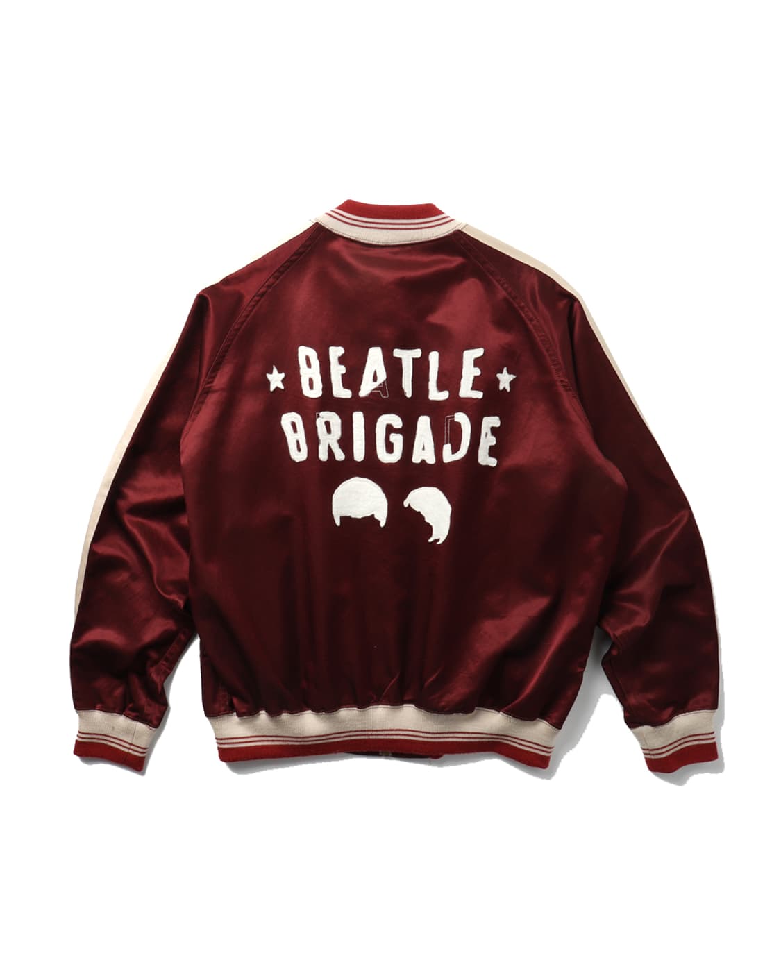 BOWWOW BEATLE MANIA SATIN SPORTS JACKET | 후루츠패밀리