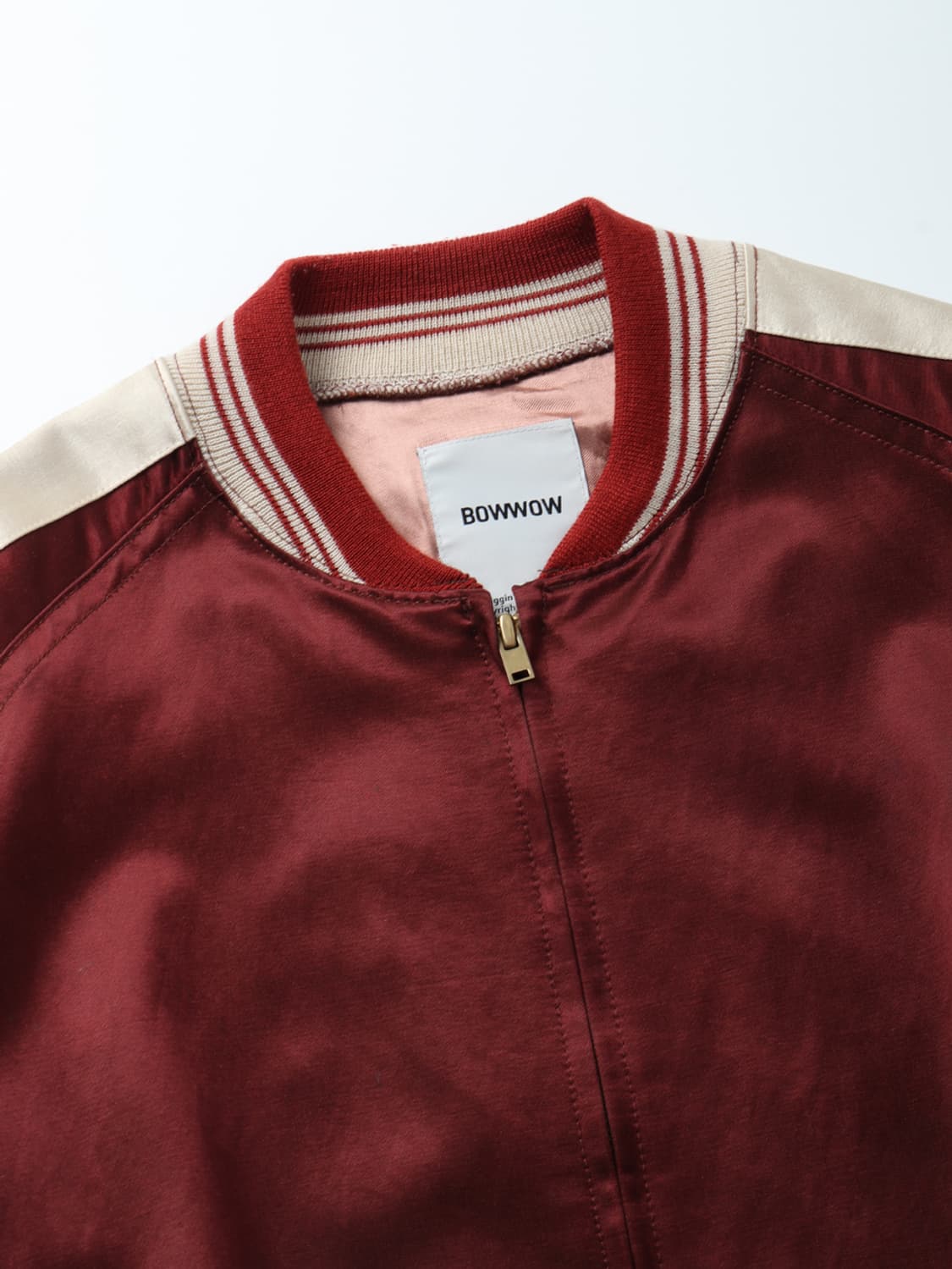 BOWWOW BEATLE MANIA SATIN SPORTS JACKET | 후루츠패밀리