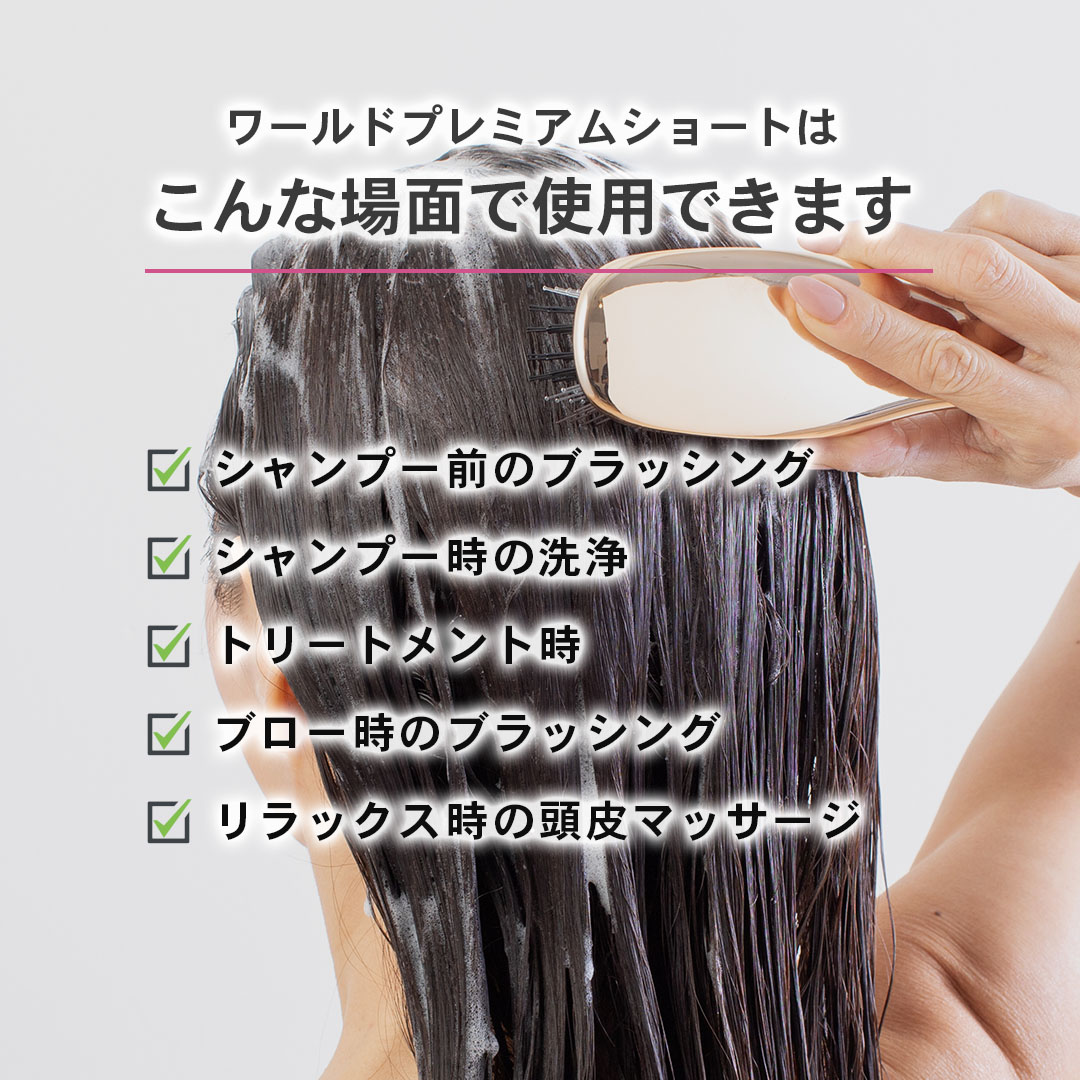 スカルプブラシ ワールドプレミアム ショート【正規品