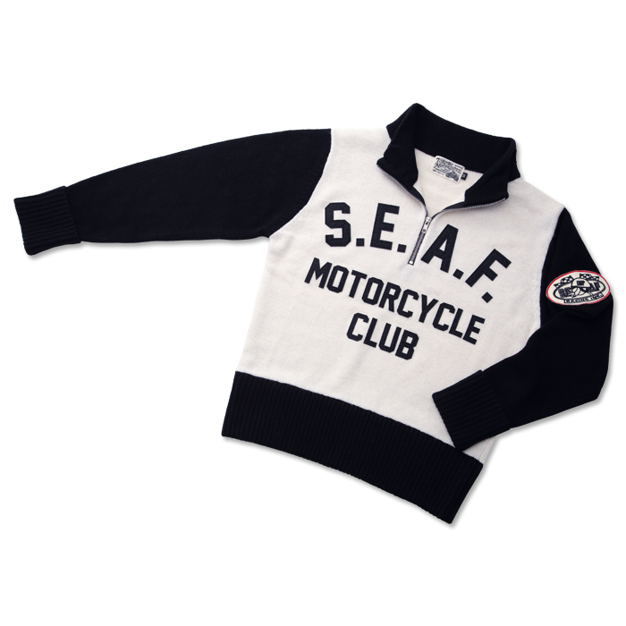 S.E.A.F. モーターサイクルクラブセーター | 世田谷ベース正式装備品