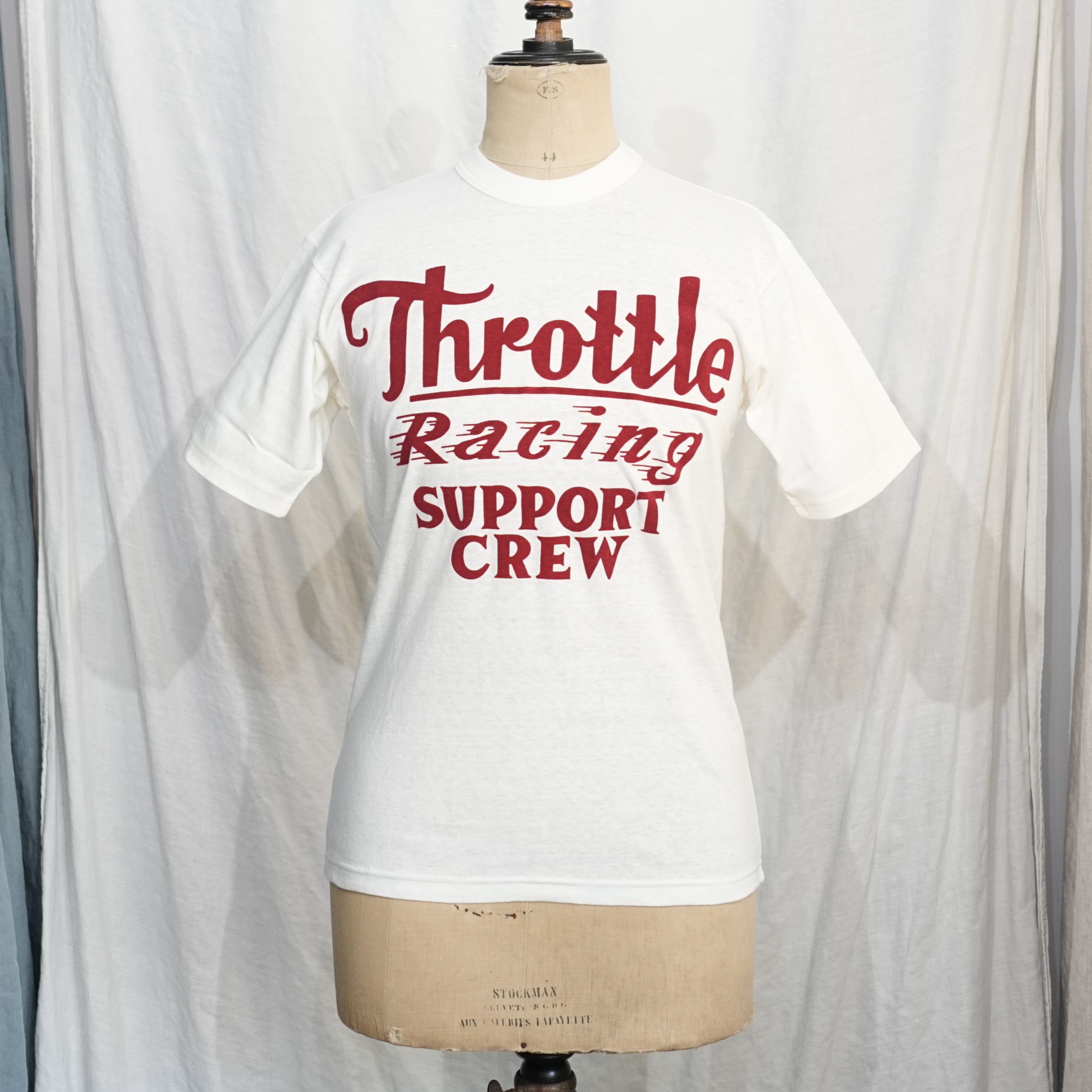 フリーホイーラーズ ”スロットル レーシング” サポート クルー 半袖T