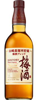 サントリー梅酒〈山崎蒸溜所貯蔵梅酒ブレンド〉スーペリア 750ml瓶