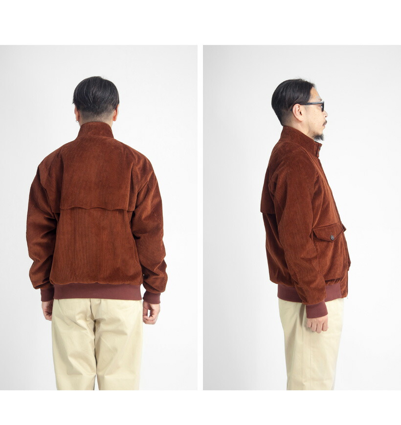BARACUTA バラクータ G9 コーデュロイ AFポケット ハリントン