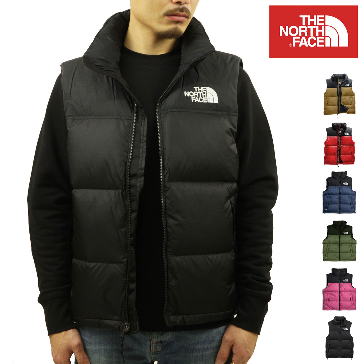 楽天市場】ノースフェイス ダウンベスト メンズ 正規品 THE NORTH FACE