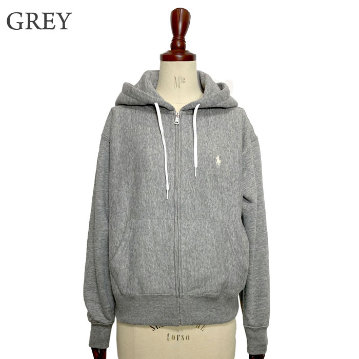 ポロ ラルフローレン レディース ジップアップ スウェット パーカー