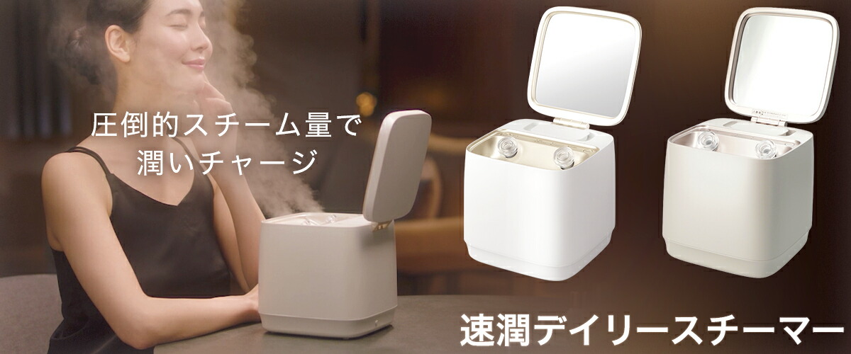楽天市場】6分で速潤できるフェイススチーマー(NK251)【玄関先迄納品
