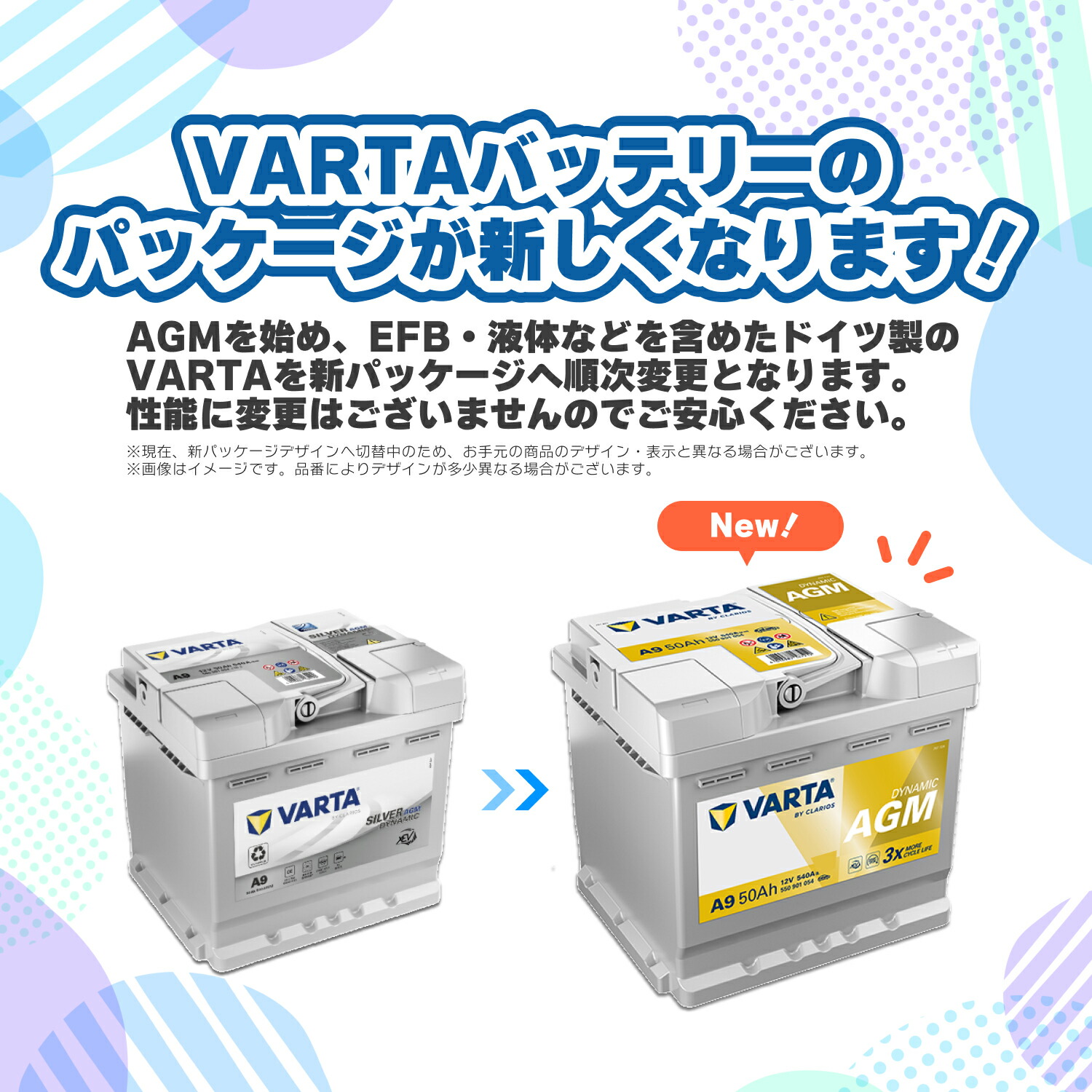 楽天市場】ドイツ製 VARTA バッテリー 580-901-080 A6 (旧品番F21) AGM