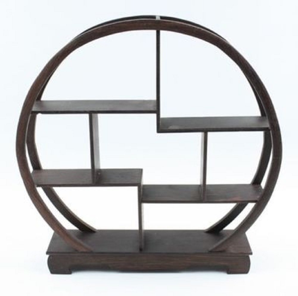 楽天市場】スーパーセール10％OFF 3/11終了 中国茶器棚 丸形 丸型 中国