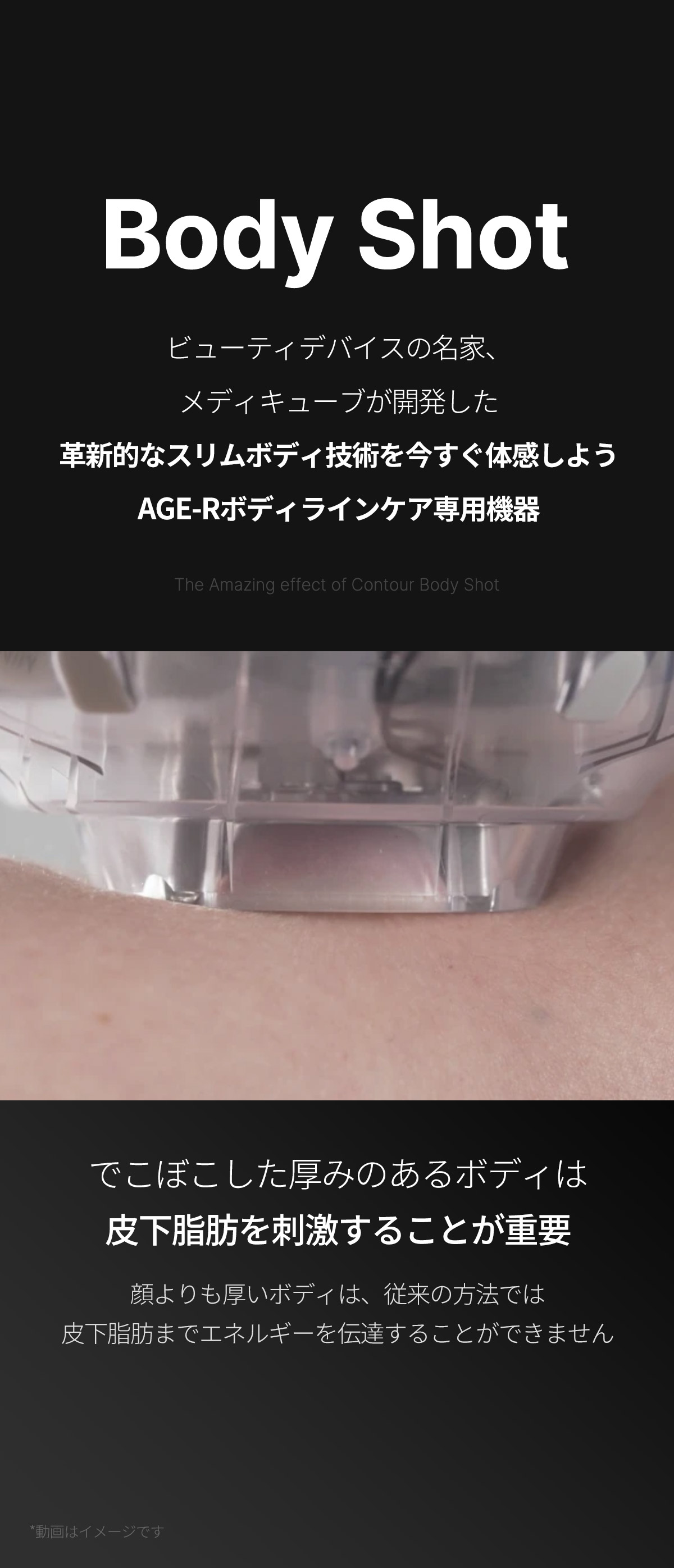 楽天市場】【公式正品】AGE-R ボディショット（ メディキューブ