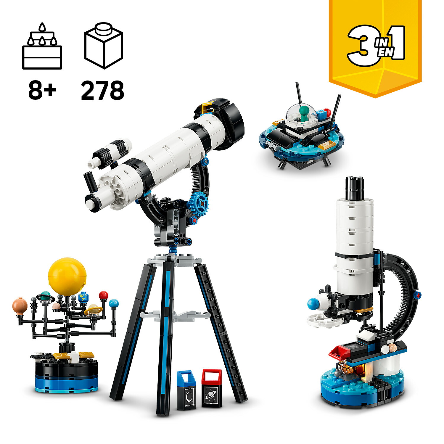 楽天市場】【流通 限定商品】 レゴ クリエイター 宇宙探査 望遠鏡