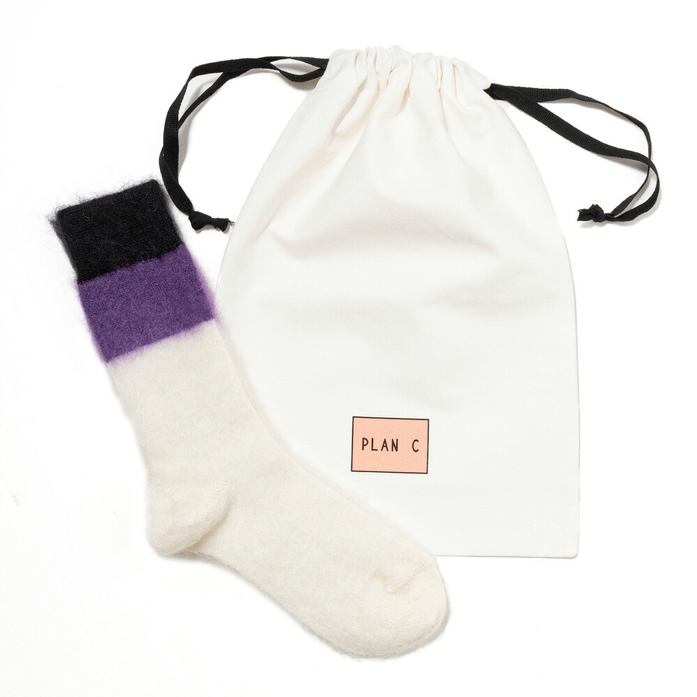 WINTER SALE】PLAN C(プラン シー)CECZC51CG0/THREE-COLORED SOCKS
