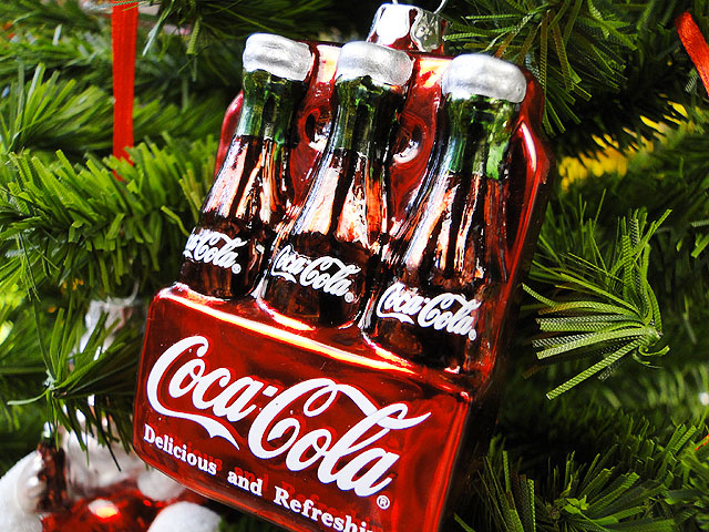 楽天市場】コカ・コーラブランド クリスマスオーナメント （6パック