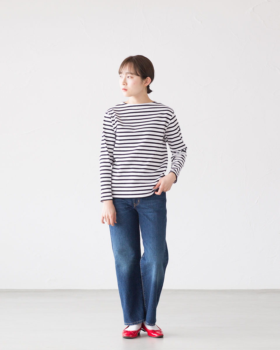 セントジェームス ウエッソン 定番ボーダー 長袖 Tシャツ SAINT JAMES