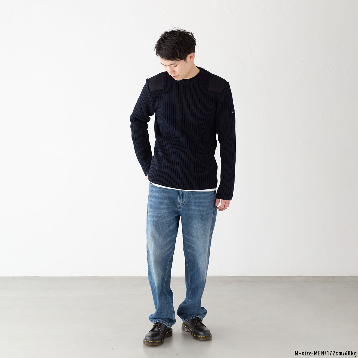 セントジェームス セーター クルーネック コンバットセーター SAINT