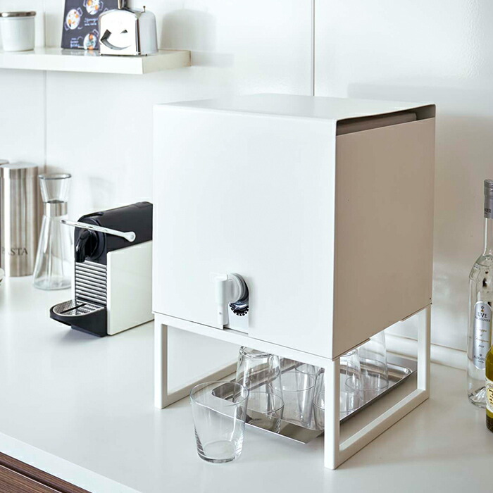 インテリアショップe-goods / バッグインボックススタンド タワー ホワイト