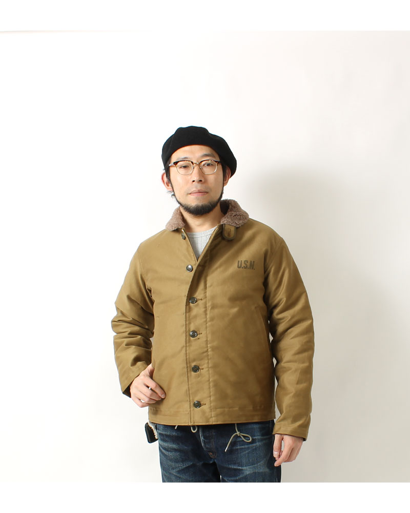 BUZZ RICKSON'S(バズリクソンズ) N-1デッキジャケット カーキモデル
