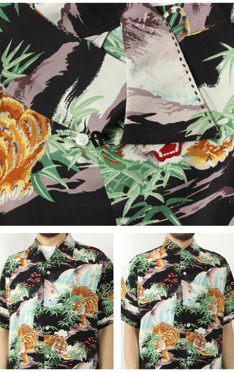 SUN SURF(サンサーフ) アロハシャツ スペシャルエディション SASA TORA