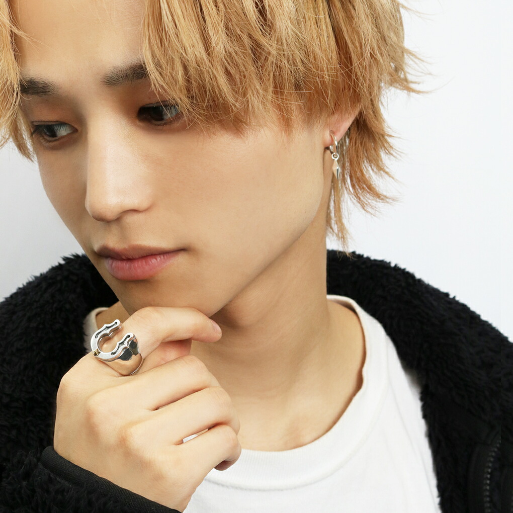 KENBLOOD ケンブラッド 揺れる 楔 イヤリング 1P 片耳用 メンズ