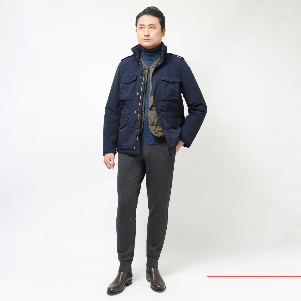 ASPESI（アスペジ）ガーメントダイポリナイロンM65フィールド