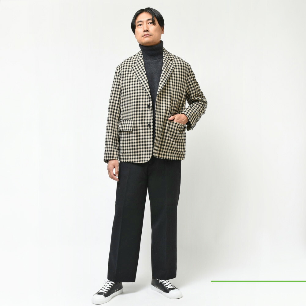 SALE】la favola（ラファーヴォラ）ウールコットンフランネルチェック