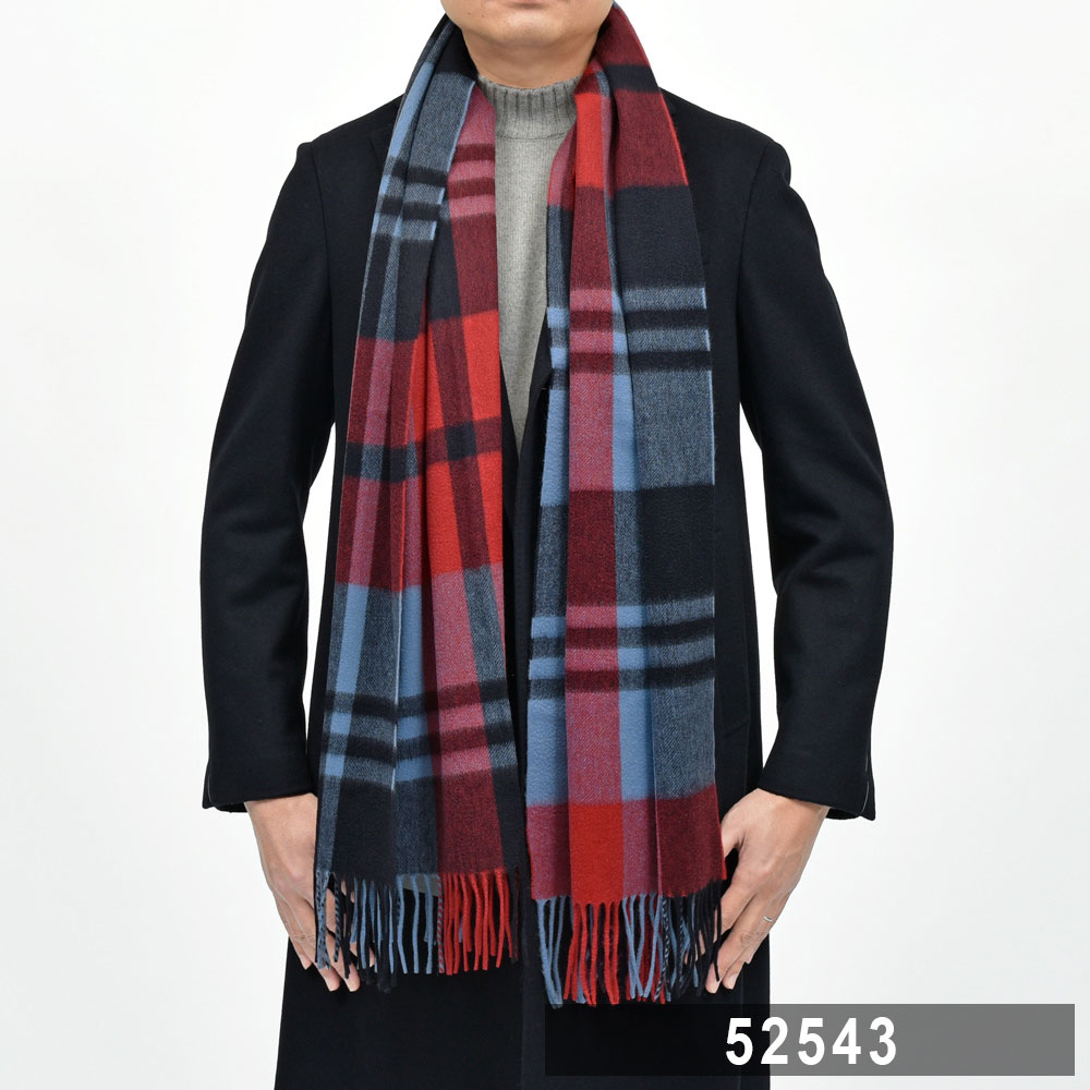 Joshua Ellis（ジョシュア エリス）カシミアタータンチェック大判