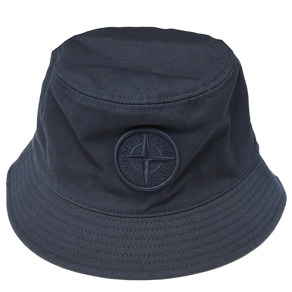 STONE ISLAND（ストーンアイランド）コットンキャンバスバケットハット