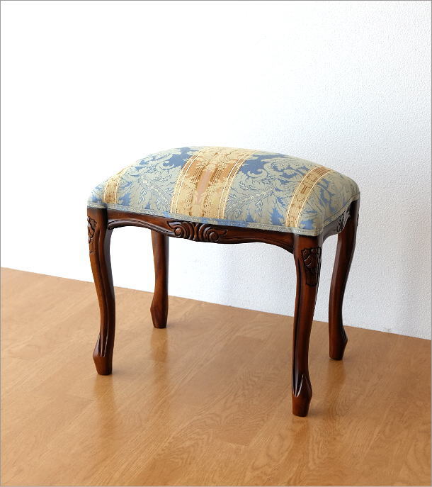 楽天市場】スツール 猫脚 アンティーク おしゃれ クッション 玄関 椅子