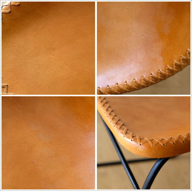 楽天市場】本革スツール レザースツール 本革椅子 スリム 軽量