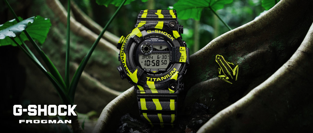 楽天市場】G-SHOCK FROGMAN 限定 Gショック フロッグマン ヤドクガエル