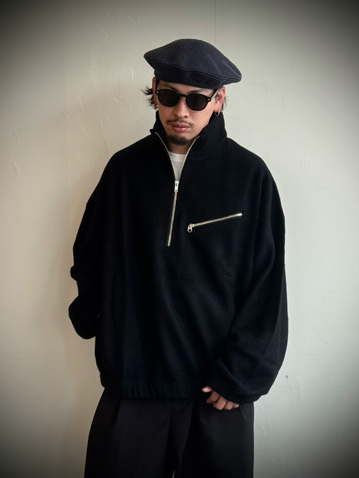 COOTIE(クーティー) W/N Fleece Half Zip Top