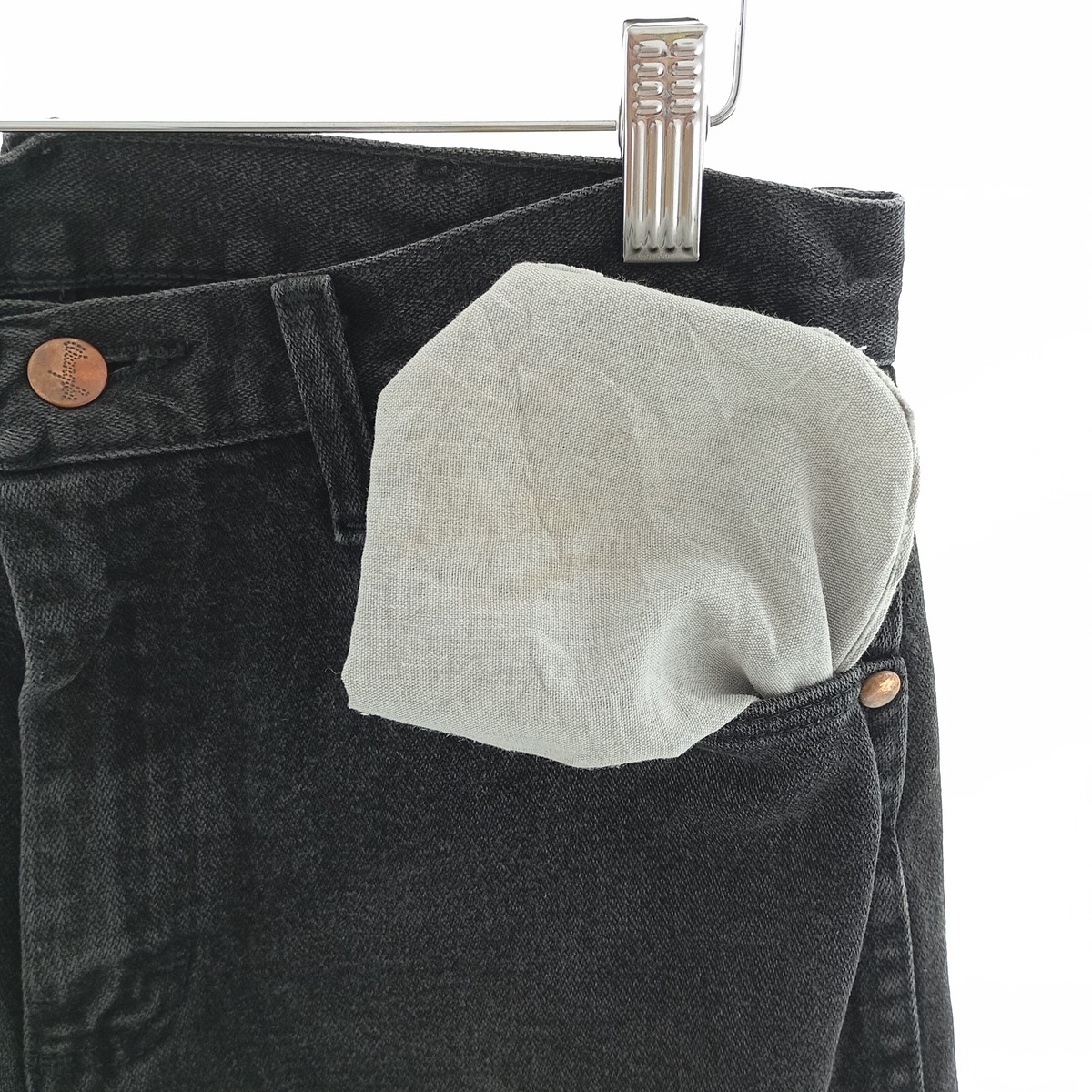 古着 90～00年代 ラングラー Wrangler 13MWZ ブラックデニム