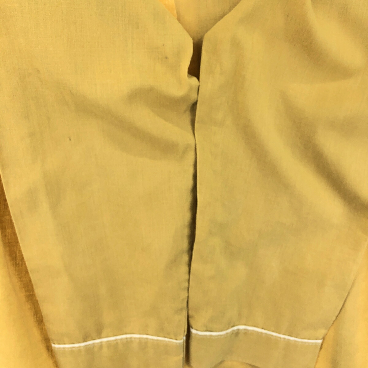 古着 70年代 MARLOWE 長袖 パジャマシャツ ボックスシャツ USA製