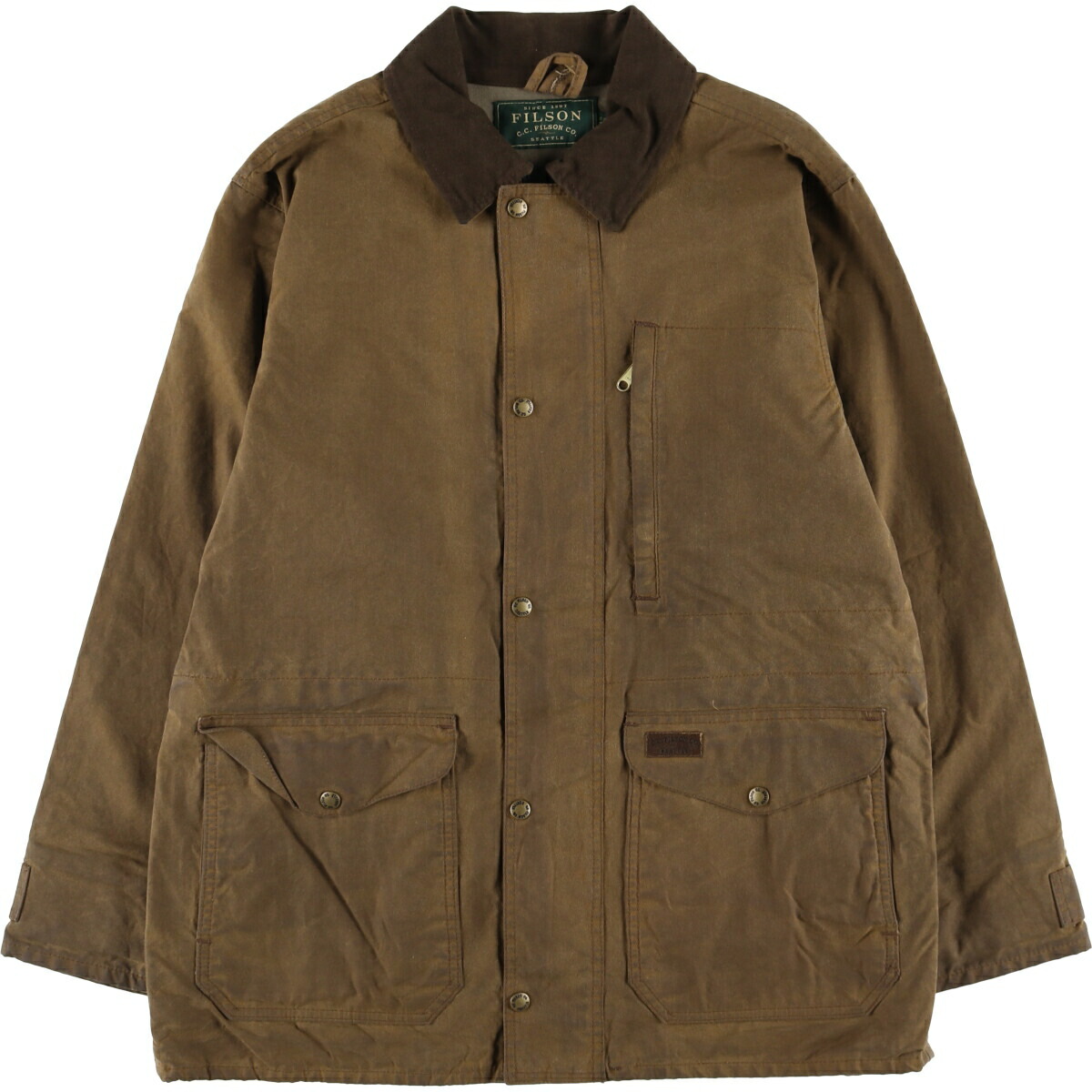 古着 フィルソン FILSON ワックスコットン オイルドジャケット USA製